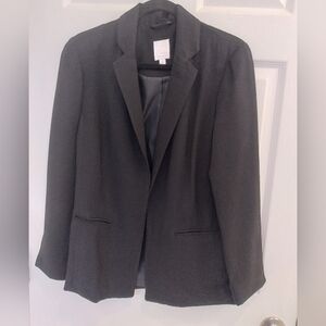 Vintage Black Relaxed Fit Blazer, Suit Jacket, LC Lauren Conrad, Women's Size S